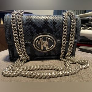 Michael Kors Collection Real Snakeskin Mini Crossbody